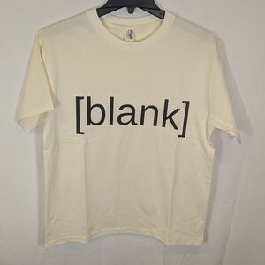 New Streetwear Style  Creamy Beige Men's Cotton T-shirt, size M